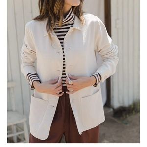 Tradlands Field Chore Coat Cream
